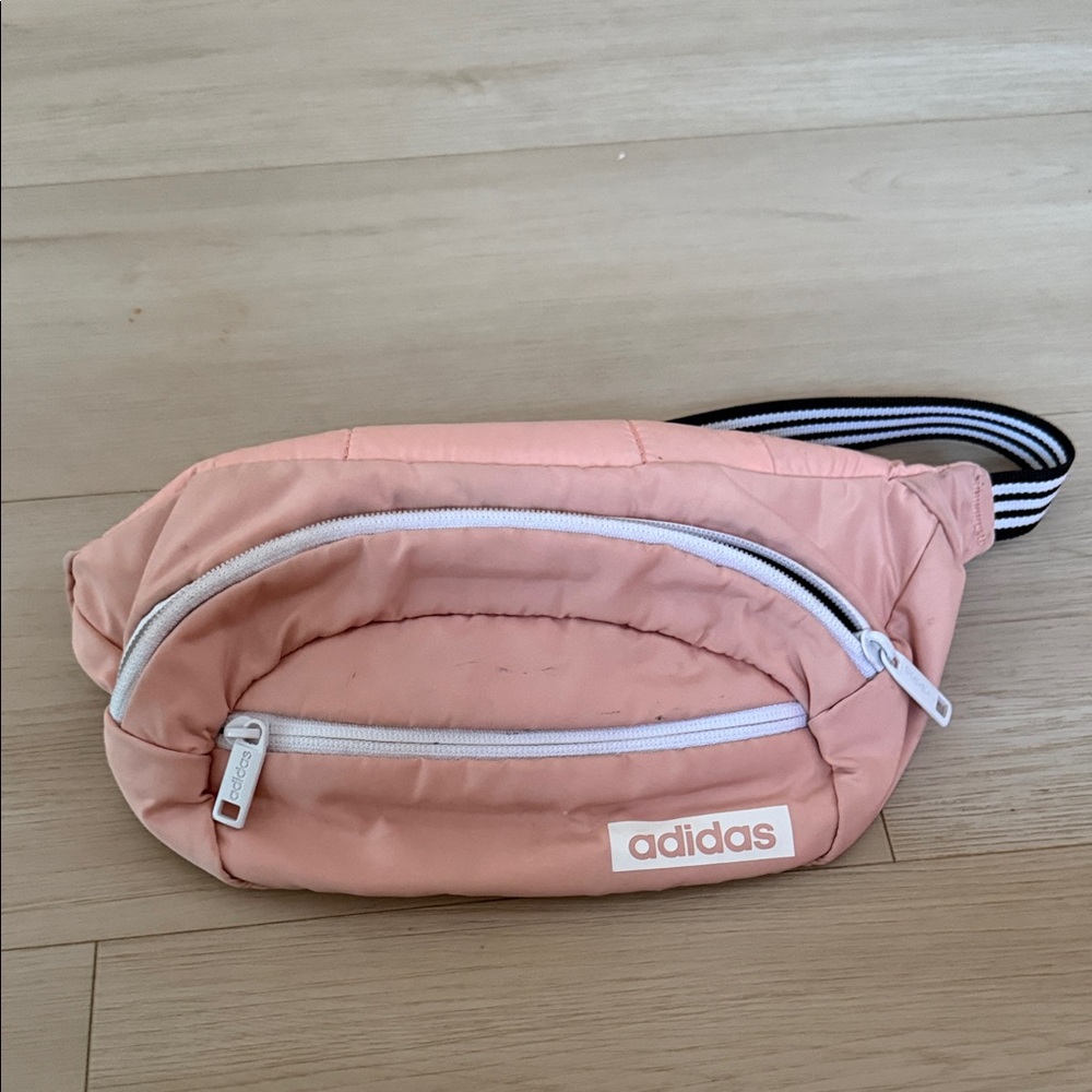 Adidas Blush Pink Belt Bag preowned